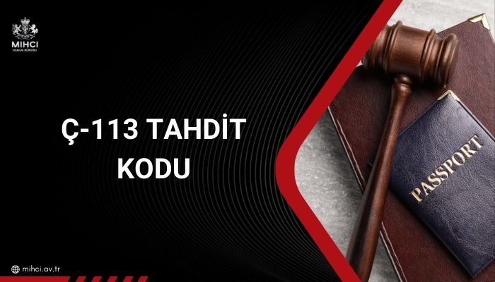 ç-113 tahdit kodu