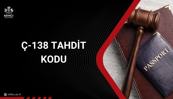 ç-138 tahdit kodu