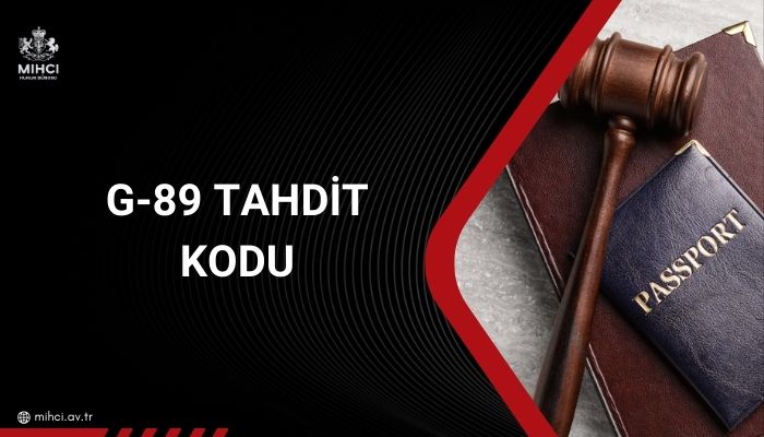 g-89 Tahdit Kodu