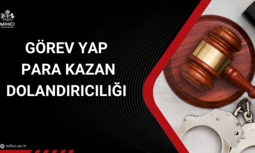 Görev Yap Para Kazan Dolandırıcılığı